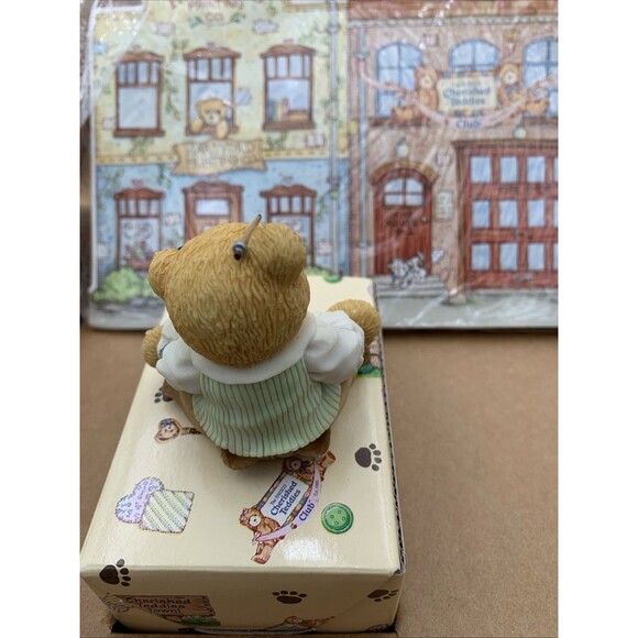 Cherished Teddies 1995 Membership Set with R. Harrison Hartford - Picture 4 of 10